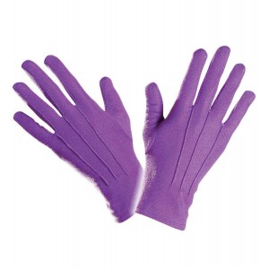   GUANTES ADULTO CORTOS VIOLETA