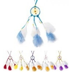 COLLAR CAZASUEÑOS CON PLUMAS COL.SURT