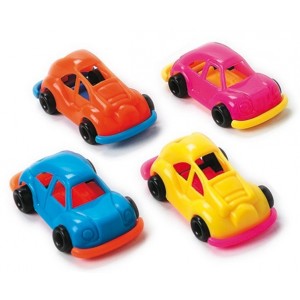 25 BARATIJAS COCHE SURTIDO 4CM