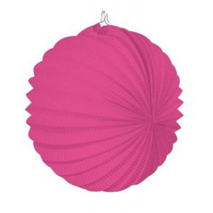   FAROL ESFERICO FUCSIA 22CM