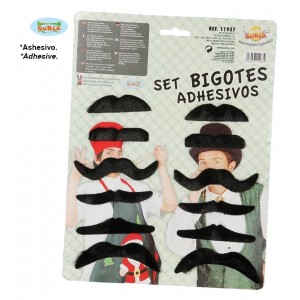    12 BIGOTES NEGROS MODELOS SURT.
