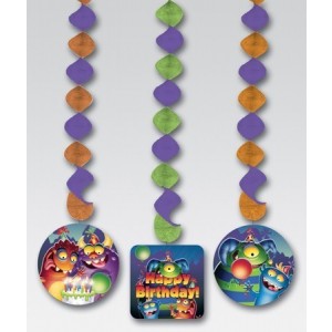 3 TIRAS ESPIRAL METAL MONSTRUO