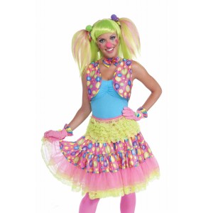  CHALECO T-UNICA CHICA PAYASO DULCE