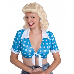 PELUCA CHICA AÑOS 40 RUBIA