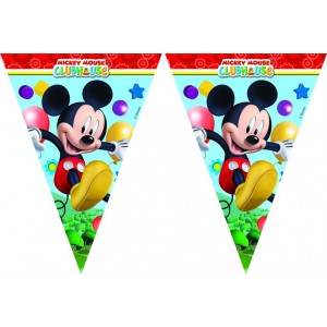 =  BANDERIN TRIANG. MICKEY CLUB 2,3M