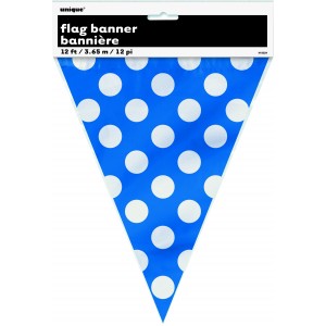  BANDERIN TRIANGULO AZUL TOPO 3,65MT