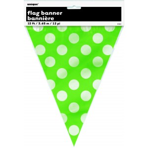  BANDERIN TRIANGULO VERDE TOPO 3,65MT