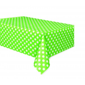   MANTEL PL VERDE TOPO 137X274CM