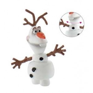 FIGURA TARTA MUÑECO OLAF FROZEN 6CM