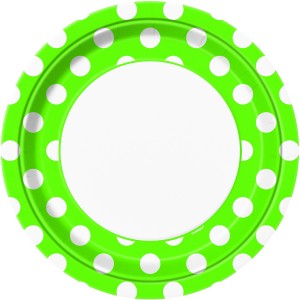  PAQ.8/U PLATO VERDE TOPO 21,90CM
