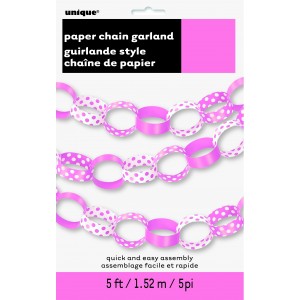  GUIRNALDA GRILLETE FUCSIA TOPO 1,52M