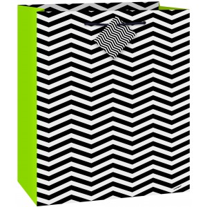 BOLSA REGALO ZIG ZAG 18X23CM