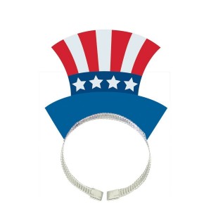 PAQ.8/U DIADEMAS FORMA SOMBRERO U.S.A