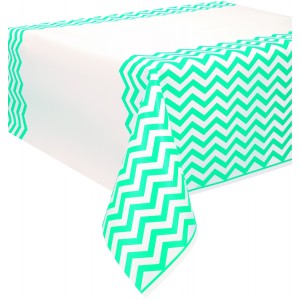  MANTEL PL ZIGZAG CARIBE 137X274CM