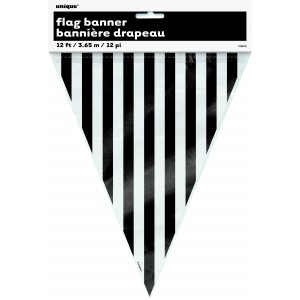 BANDERIN TRIANG RAYA NEGRA 3,65MT
