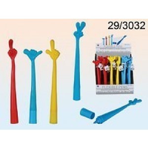 BOLIGRAFO FLEXIBLE GESTOS DEDOS 20CM