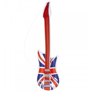 GUITARRA HINCHABLE INGLATERRA 107CMS