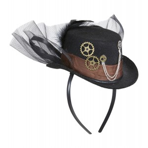 DIADEMA MINI CHISTERA STEAMPUNK