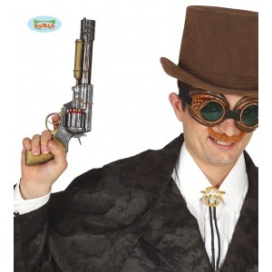 REVOLVER STEAMPUNK 30CM