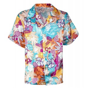 CAMISA T-S RASO HAWAIANA ADULTO